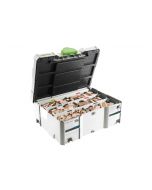 DOMINO-stenen assortiment, fabr. Festool - type DS 4/5/6/8/10 1060xBU