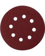 Schuurschijf 125mm - Red Velcro, fabr. Makita - 10st.