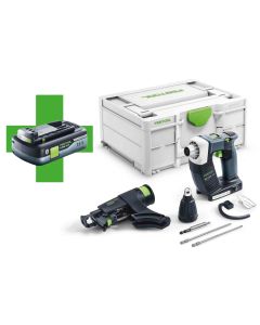 Schroefautomaat 18V, fabr. Festool -type DWC18-4500 Basic (met gratis 18V 5,0Ah accu) I 577056