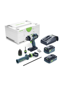 Festool - 577651 -  QUADRIVE TPC 18/4 5,0/4,0 I-plus - schroef-/klopboormachine 18V