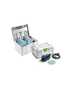 Festool - 578265 - Schuurmachine 230V ETS EC 150/3 EQ-SYS GR + gratis systainer schuurvellen