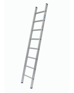 Bouwladder 1 x 8 treden, fabr. Solide - type AB08