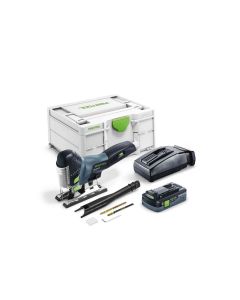 Decoupeerzaag 18V, fabr. Festool - type CARVEX PSC 420 HPC 4,0 EBI-Plus