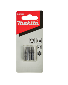 Makita - B-23628 - Schroefbit T25x25mm (3st.)