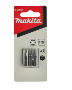 Makita - B-23634 - Schroefbit T27x25mm (3st.)