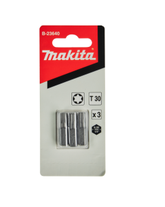Makita - B-23640 - Schroefbit T30x25mm (3st.)