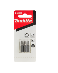 Makita - B-23690 - Schroefbit H3x25mm (3st.)