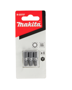 Makita - B-23737 - Schroefbit H8x25mm (3st.)