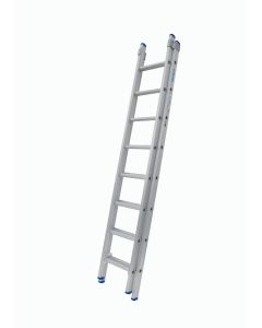 Bouwladder 2 x 8 treden, fabr. Solide - type CB08