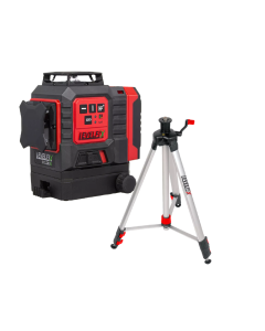 Levelfix - CCL283G SET - Kruislijnlas. groen 3x360°, statief
