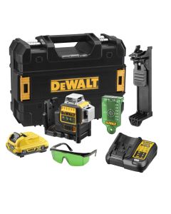 3 x 360° Laser groen 12V, fabr. DeWalt - type DCE089D1G