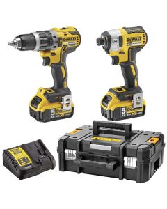 Boor-slagschroevendraaierset 18V,  fabr. DeWalt - type DCK266P2T-QW