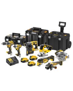 Voordeel set 7-delig + trolley18V, fabr. DeWalt - type DCK755P3T-QW