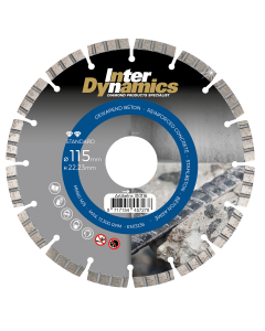 Diamantzaagblad ø 350x30mm - beton, fabr. Inter Dynamics - type Standard