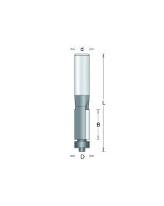 HM kantenfrees 12,7x25,4x6mm, fabr. RVS tools - 103-6
