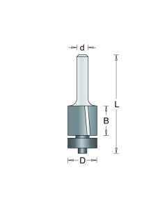 HM kantenfrees 16x15,9x8mm, fabr. RVS tools - type 104-8