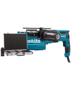 Combihamer met wisselkop 230V, fabr. Makita - type HR2630TX12