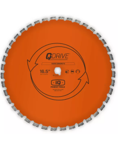 Gesegmenteerd Q-Drive zaagblad 420mm - harde materialen 2 - geluidsarm, fabr. IQ-powertools - type MASQX420-3-QD-HM2