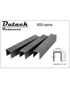 Doos à 10.000 gegalvaniseerde nieten - 12,8mm breed, fabr. DutackPro - type 800