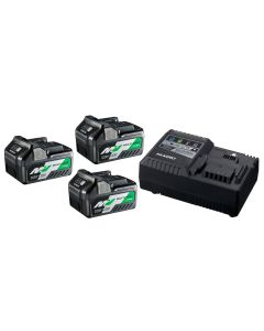 Boosterpack Multi-Volt 3x5,0Ah 18V / 2,5Ah 36V + Lader, fabr. Hikoki - type UC18YSL3WA3