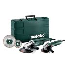 Comboset haakseslijpers 230V, fabr. Metabo - type WE 2200-230 + W 750-125 I 685172510