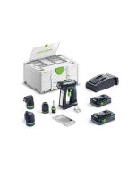 Schroef-/boormachine 18V, fabr. Festool - type C18 HPC 4,0 I-Set II 577617