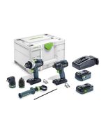 Festool - 577654 - TID 18 5,0/4,0-Set TPC 18/4 - set met boor- en slagschroefmachine 18V