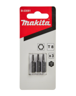 Makita - B-23581 - Schroefbit T8x25mm (3st.)