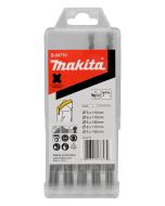 SDS-PLUS-borenset 5-delig, fabr. Makita - type B-54710