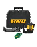 3 x 360° Laser groen 18V, fabr. DeWalt - type DCLE34031N-XJ