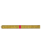 Schuil - Duimstok hout bruin 1M