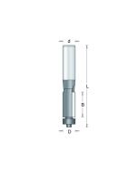 HM kantenfrees 12,7x25,4x8mm, fabr. RVS tools - type 103-8