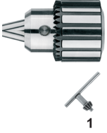 Boorkop met tandkrans 1-13mm, fabr. Phantom - type J6