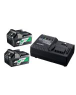 Boosterpack Multi-Volt 2x5,0Ah 18V / 2,5Ah 36V + Lader, fabr. Hikoki - type UC18YSL3WEZ