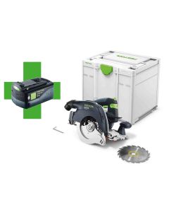 Cirkelzaag 18V, fabr. Festool - type HKC 55 EB-Basic + gratis accu