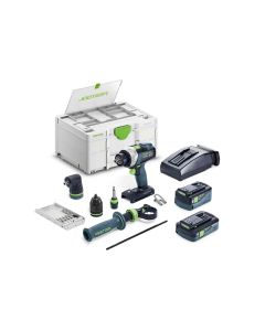 Schroef-/boormachine 18V, fabr. Festool - type  QUADRIVE TDC 18/4 5,0/4,0 I-Set