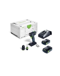 Schroef-/boormachine 18V, fabr. Festool - type TXS 18 C 3,0-Plus