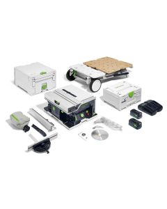 Zaagtafel 50mm - Systainer model 2x18V, fabr. Festool - type CSC SYS 50 EBI Set | 577379