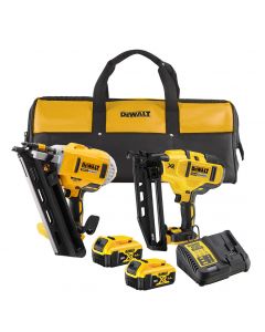 Afwerktacker + constructietacker set 18V, fabr. DeWalt - type DCK2046P2-QW