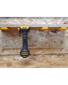 Set à 4 machinehouders 18V, fabr. StealthMounts - type DeWALT