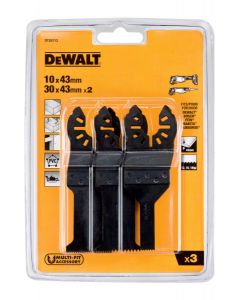 3-delig multitool zaagbladen set, fabr. DeWalt - tpye DT20713-QZ