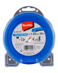 Maaidraad 1,65x30 meter blauw, fabr. Makita - type E-01747