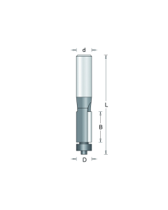 HM kantenfrees 9,5x25,4x8mm, fabr. RVS tools - type 237-8