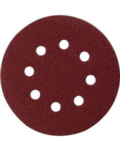 Schuurschijf 125mm - Red Velcro, fabr. Makita - 10st.