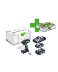 Slagschroevendraaier 18V, fabr. Festool - type TID 18 HPC 4,0 I-Plus Organizer Edition